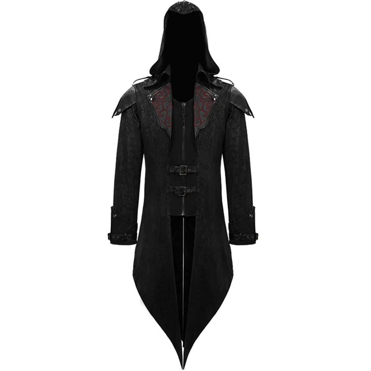 Black 'Assassins Creed' Hooded Jacket
