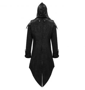 Black 'Assassins Creed' Hooded Jacket