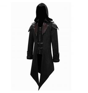 Black 'Assassins Creed' Hooded Jacket