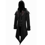 Black 'Assassins Creed' Hooded Jacket