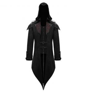 Black 'Assassins Creed' Hooded Jacket