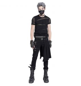Black Denim 'Athanaric' Pants