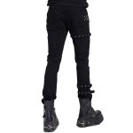 Pantalon 'Athanaric' en Jean Noir
