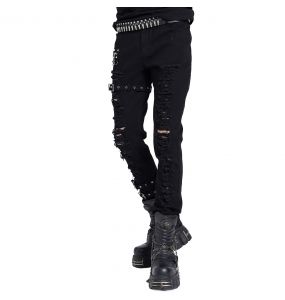 Black Denim 'Athanaric' Pants