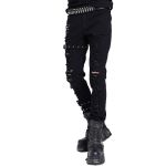 Black Denim 'Athanaric' Pants