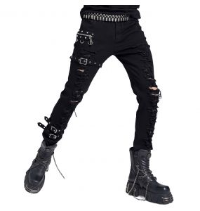 Pantalon 'Athanaric' en Jean Noir