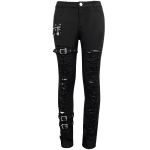 Pantalon 'Athanaric' en Jean Noir