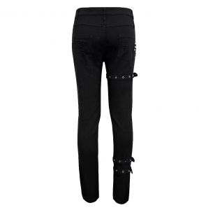 Black Denim 'Athanaric' Pants