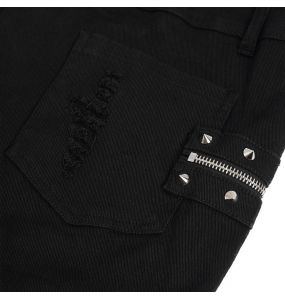Black Denim 'Athanaric' Pants