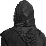 Pull à Capuche 'Templar' Noir