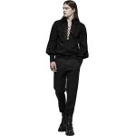 Pantalon 'Goth Blood' en Jacquard Noir et Rouge