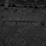 Pantalon 'Goth Blood' en Jacquard Noir et Rouge