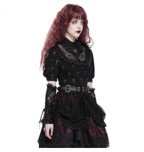 Top Manches Courtes 'Radegonda' Noir
