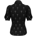 Top Manches Courtes 'Radegonda' Noir