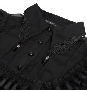 Top Manches Courtes 'Radegonda' Noir