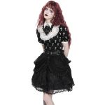 Black and White 'Radegonda' Short Sleeves Top