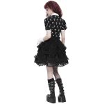 Black and White 'Radegonda' Short Sleeves Top