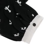 Black and White 'Radegonda' Short Sleeves Top