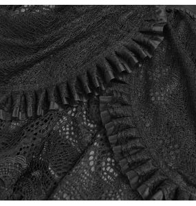 Black 'Radegonda' Gothic Lolita Skirt