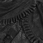 Black 'Radegonda' Gothic Lolita Skirt