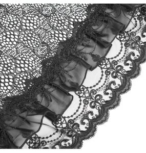 Black 'Radegonda' Gothic Lolita Skirt