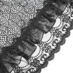 Black 'Radegonda' Gothic Lolita Skirt