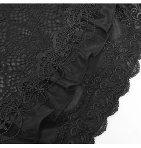 Black 'Radegonda' Gothic Lolita Skirt