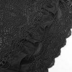 Black 'Radegonda' Gothic Lolita Skirt