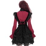 Chemisier Gothique 'Radegonda' Rouge