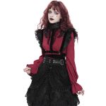 Chemisier Gothique 'Radegonda' Rouge