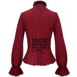 Chemisier Gothique 'Radegonda' Rouge