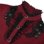 Chemisier Gothique 'Radegonda' Rouge