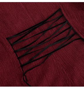 Chemisier Gothique 'Radegonda' Rouge