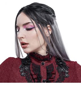 Chemisier Gothique 'Radegonda' Rouge