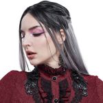 Chemisier Gothique 'Radegonda' Rouge