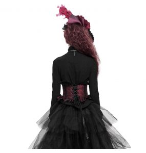 Chemisier Gothique 'Radegonda' Noir