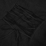 Chemisier Gothique 'Radegonda' Noir