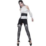Leggings 'Radegonda' Noir et Blanc