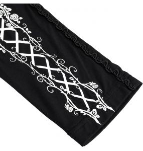 Leggings 'Radegonda' Noir et Blanc