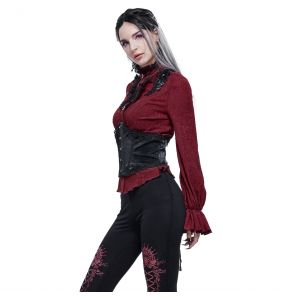 Ceinture Corset 'Radegonda' Noire