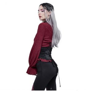 Ceinture Corset 'Radegonda' Noire