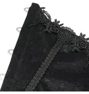Ceinture Corset 'Radegonda' Noire