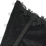 Black 'Radegonda' Cincher Corset