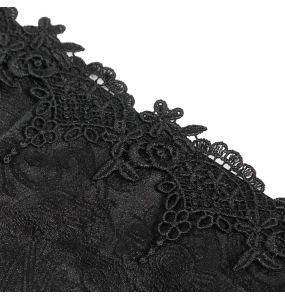 Ceinture Corset 'Radegonda' Noire
