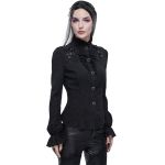 Chemisier Gothique 'Radegonda' Noir