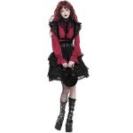 Black Plush 'Cheshire' Round Bag