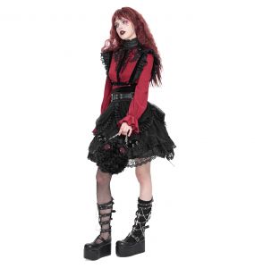 Sac Rond 'Cheshire' en Peluche Noire