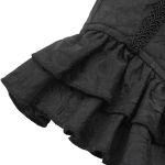 Ceinture Corset 'Amalfriede' en Jacquart Noir