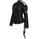 Black Lace 'Malasintha' Long Sleeves Top