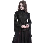 Black Lace 'Malasintha' Long Sleeves Top